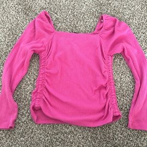 art class - Girls Longsleeve Pink Top - Size L (10/12)